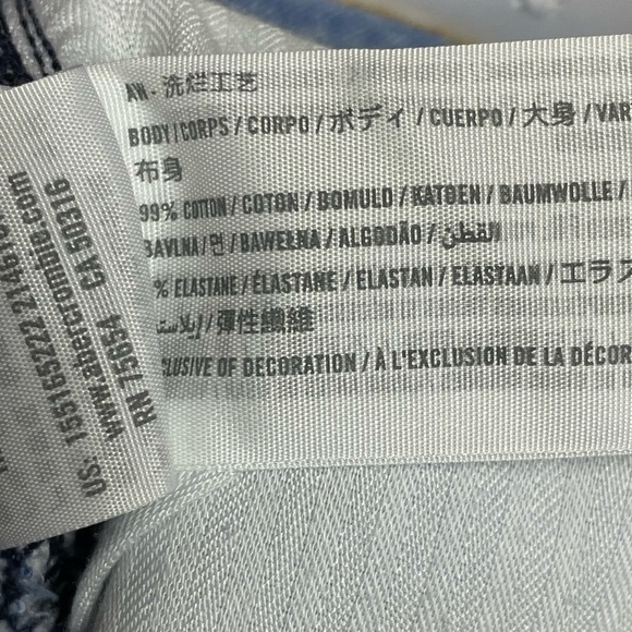 NEW Abercrombie & Fitch ‘90s Slim Straight Ultra High Rise Jeans Womens 32/14L - Picture 11 of 11